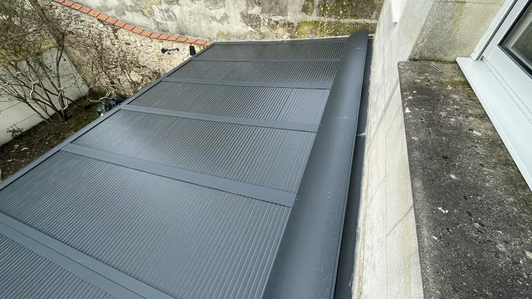 Volets roulants de toiture de véranda